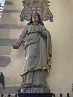 Statue : Saint Jean l'Evangéliste, église paroissiale Saint Pierre (Beignon)