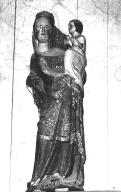 Statue (petite nature, d'applique) : Vierge à l'Enfant, église paroissiale Saint-Laurent (Callac)