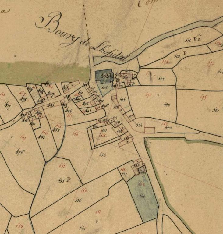 Le Bourg de Hôpital-Camfrout