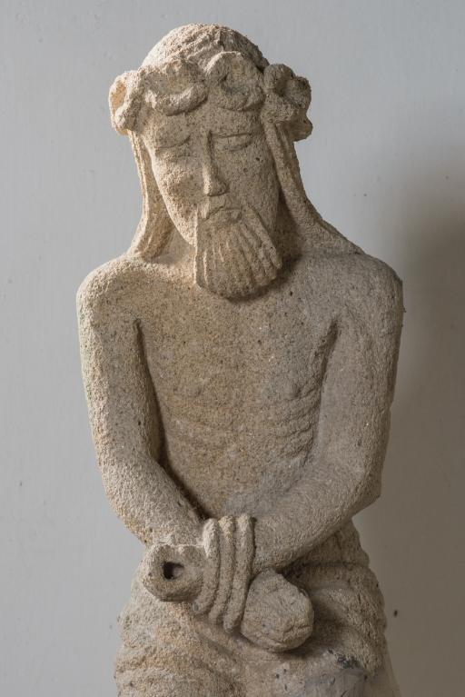 Statue : Christ aux liens, chapelle Saint-Philibert (Gourin)
