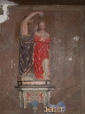 Groupe sculpté sur culot : Baptême du Christ