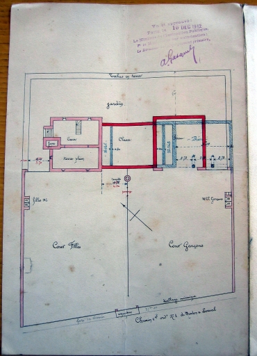 Ancienne école primaire publique mixte, Locoal (Locoal-Mendon)