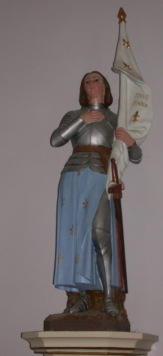 Statue sur culot : Sainte Jeanne d'Arc
