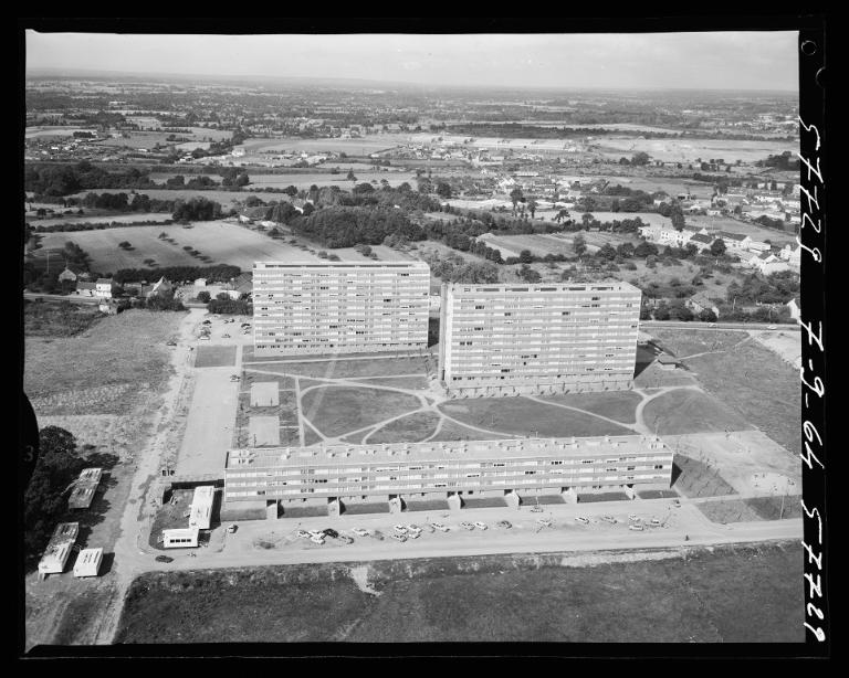 Grand ensemble, dit les Cloteaux, 13 à 19 rue Gouverneur-Général-Yves-Chatel ; 1 à 12 rue de Nantes (Rennes)