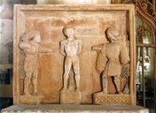 Retable (retable cadre), retable de saint Sébastien, chapelle Saint-Fiacre (Le Faouët)