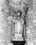 Statue (petite nature) : saint Martin, chapelle Saint-Martin (Sarzeau)