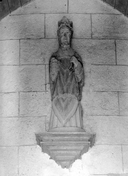 Statue (petite nature) : saint Pierre, église paroissiale Saint-Pierre-Saint-Paul (Lignol)