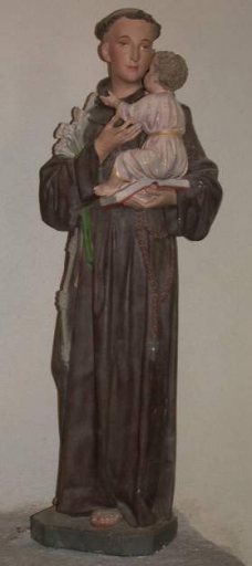 Statue : Saint Antoine de Padoue et l'Enfant