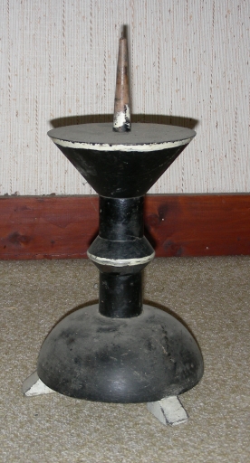 Paire de Chandeliers funéraire