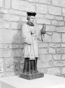 Statue (petite nature) : saint Yves, église paroissiale Saint-Yves (Plouray)