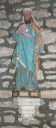 Statue sur socle : saint Nicodème (?)