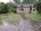 Moulin à farine du Pont, actuellement maison, Moulin du Pont (Saint-Etienne-du-Gué-de-l'Isle)