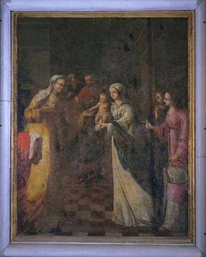 Tableau (tableau d'autel) : Présentation au temple
