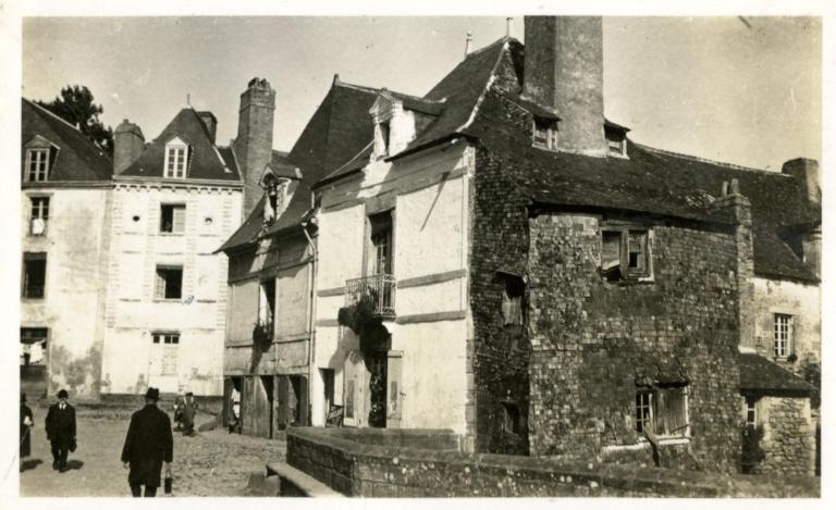 Maisons en pan de bois disparues d'Auray