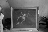 Tableau (tableau de chevalet) : la pâmoison de la vierge, église paroissiale Saint-Martin (Bain-de-Bretagne)