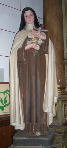 Statue : sainte Thérèse de Lisieux
