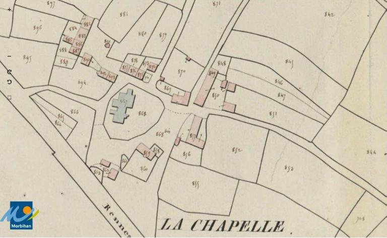 Présentation de la commune de La Chapelle-Caro (fusionnée en Val d'Oust en 2016)