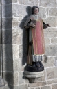 Statue de saint Laurent