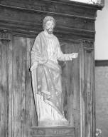 Statues (2) (petite nature) : saint Martin, saint Joseph, église paroissiale Saint-Martin (Ploeren)