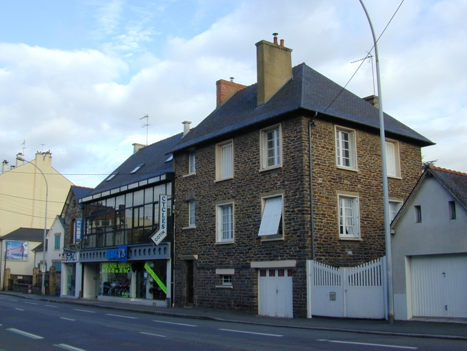Maison et magasin de commerce, 27 et 29 rue de Vern (Rennes)