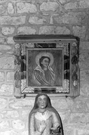 Peinture (2) : saint Jean, Vierge, chapelle Sainte-Christine (Glomel)