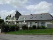 École, actuellement immeuble à logements, la Chesnais (Paimpont)