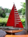 Maquette du navire de plaisance "Tysora III" (Binic fusionnée en Binic-Etables-sur-Mer en 2016)