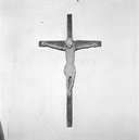 Croix (crucifix) : Christ en croix, chapelle Saint-Sulliau (Plomodiern)