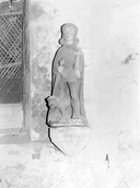 Statue (petite nature) : saint Adrien dit saint Marc, chapelle Saint-Adrien (Le Faouët)