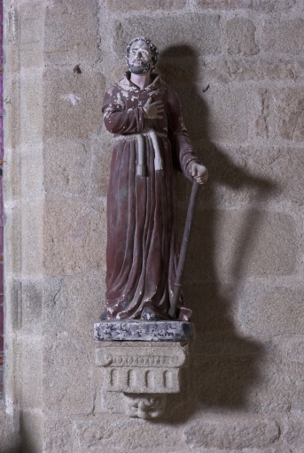 Statue de saint Fiacre