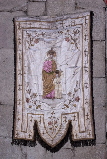 Bannière de procession 2 : sainte Anne