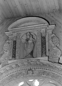 Statue (demi-nature) : Vierge à l'Enfant, chapelle Saint-Michel (Ploërdut)