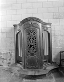 Confessionnal (1), église paroissiale Saint-Gilles (Plonéis)