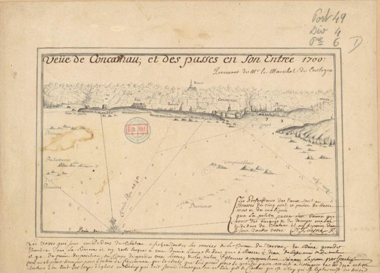 Le Passage de Lanriec et son bac (Concarneau)