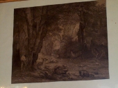 Estampe : La Remise des chevreuils