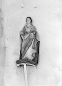 Statue (statuette, d'applique) : sainte femme, chapelle Notre-Dame (Séglien)