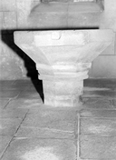 Fonts baptismaux, église paroissiale Saint-Brévin (Berné)