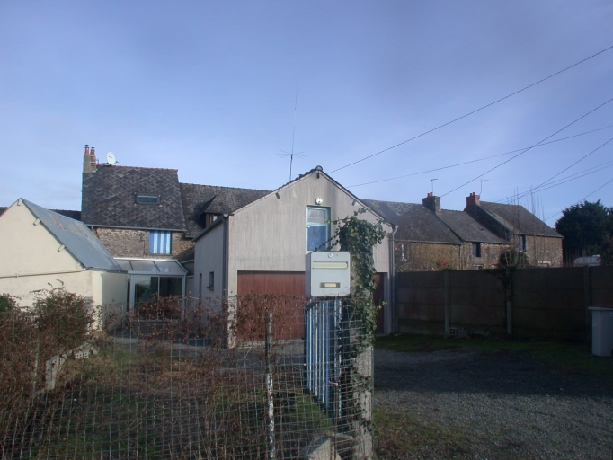 Ensemble de maisons, les Landes (Saint-Guinoux)