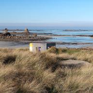 Bunker-poste d'observation et de tir, pointe d’Enez-Vihan, Dunes de Keremma (Tréflez)