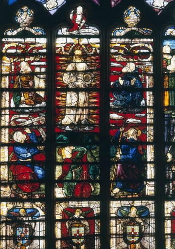 Verrière (verrière figurée) : Transfiguration (baie 10)