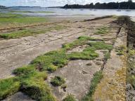 Cale dite slipway, Centre d'aviation maritime de la Penzé, Saint-Yves (Saint-Pol-de-Léon)