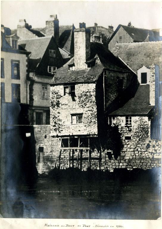 Maisons en pan de bois disparues d'Auray