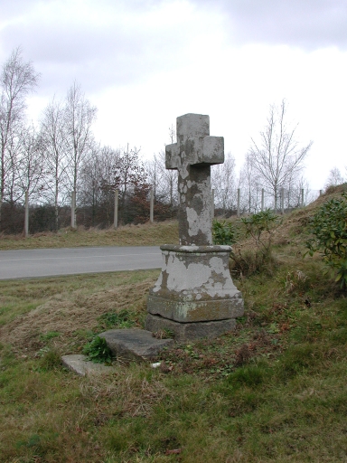 Croix de chemin, la Rougeolais (Saint-Pierre-de-Plesguen fusionnée en Mesnil-Roc'h en 2019)
