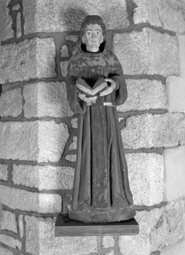 Statue de saint Ilec (?)