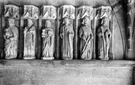 Groupe sculpté (petite nature) : les apôtres, église paroissiale Saint-Servais (Saint-Servais)