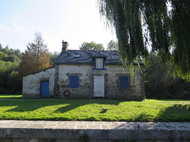 Canal du Blavet, maison éclusière n°11, Gambien (Pluméliau fusionnée en Pluméliau-Bieuzy en 2019)