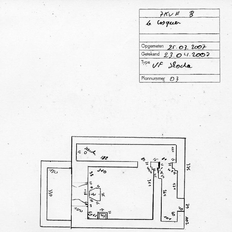 Bunker - casemate de type VF pour canon de 4,7 cm antichar et mitrailleuse lourde (B 67), Kervaoter (Brest)