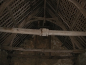 Charpente de la chapelle Saint-Michel du manoir de La Giraudais (Bains-sur-Oust)