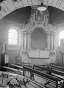 Retable (autel secondaire, retable architecturé), église paroissiale Saint-Pierre-es-Liens (Plescop)