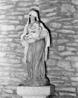 Statue (petite nature) : Vierge à l'Enfant, style néo-classique, chapelle Saint-Sébastien (Sarzeau)